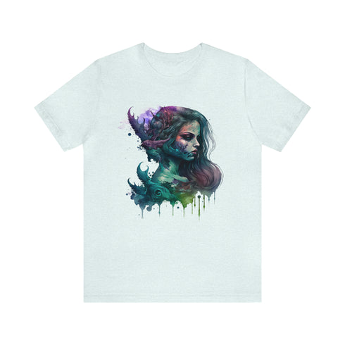 Beauty of the Deep - Short Sleeve Tee Heather Ice Blue